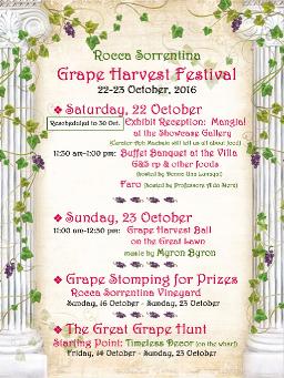 Grape Harvest Festival, Day 1