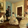 Lady Dryden with Mr and Mrs Allerton