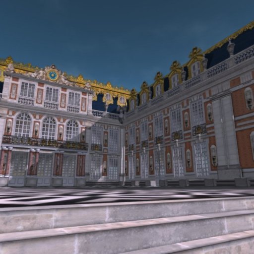 Progress of the Cour de Marbre