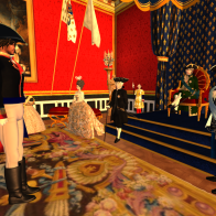 Almirante Don Gabriel met His Majesty Louis XVI