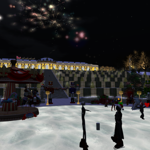 Sanssouci Christmas Party Fireworks