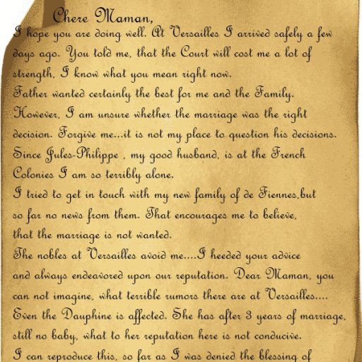 Letter to Mme de Gramont