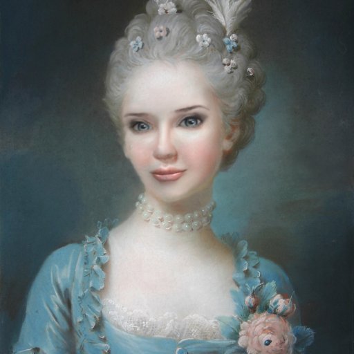 Portrait of Anne-Sophie d'Amblise, 1769