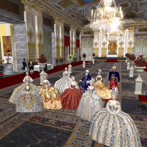 Royal Court of Naples Guests Gather