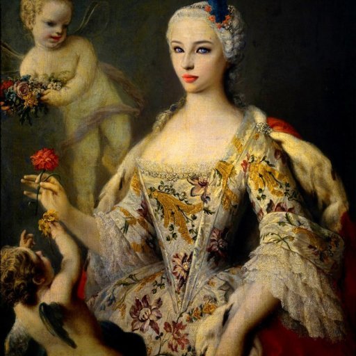 Portrait of Charlotte-Joséphine d'Amblise