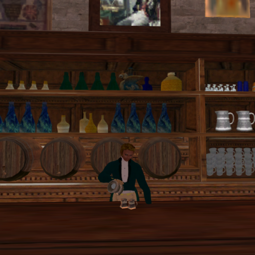 The Bar in Nelson's Blood Tavern, Port Austen