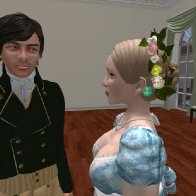 Lord and Lady Osterham after the dance