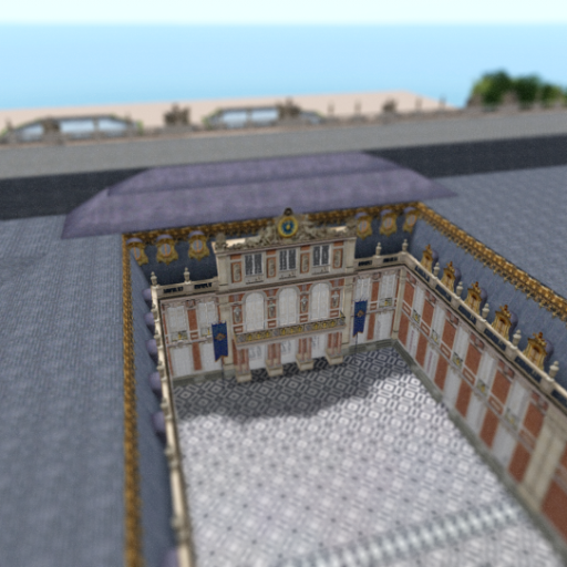 Versailles tilt shift