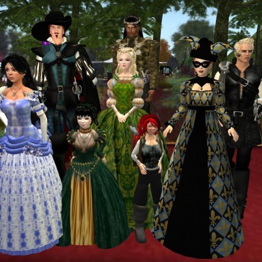 Lizzy's proud family!  Renaissance Faire Concert