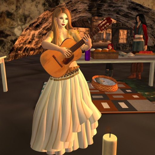 Market Day on Oceania! :) Playing some tangos.