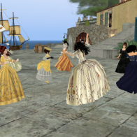 Dancing Outside the Taverna - Rocca Sorrentina