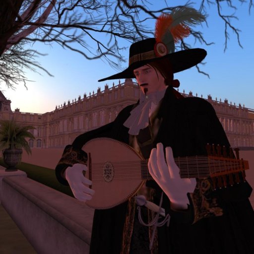 Lute Playing at Versailles