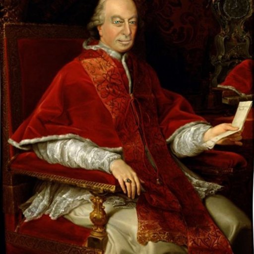 Portrait of His Holiness the Pope Pius VI