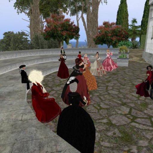 Dancing at the Amphitheater...