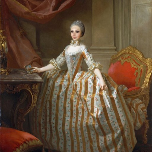 Portrait of Maria Luisa di Borbone-Parma