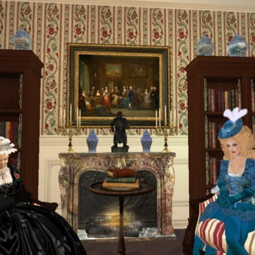 Mrs Delany  and Fanny wait to entertain the Queen