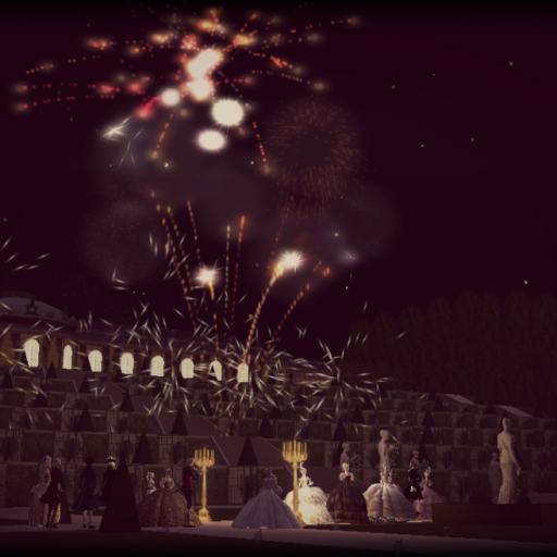 Fireworks at Sanssouci