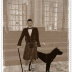 Duke of Berwick & his dog Helena (circa 1910)
