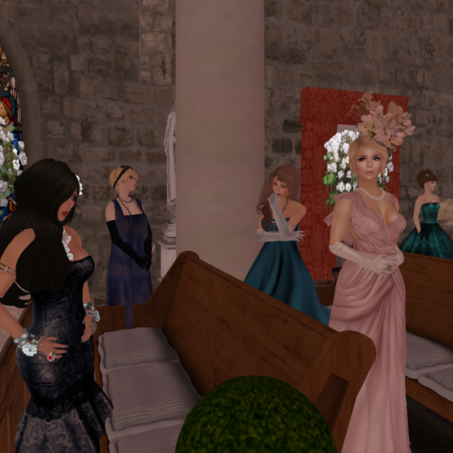 Attending the wedding!