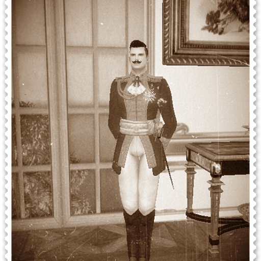 The Duke of Berwick with royal uniform [1912]