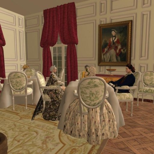 Madame Sophie`s elegant salon