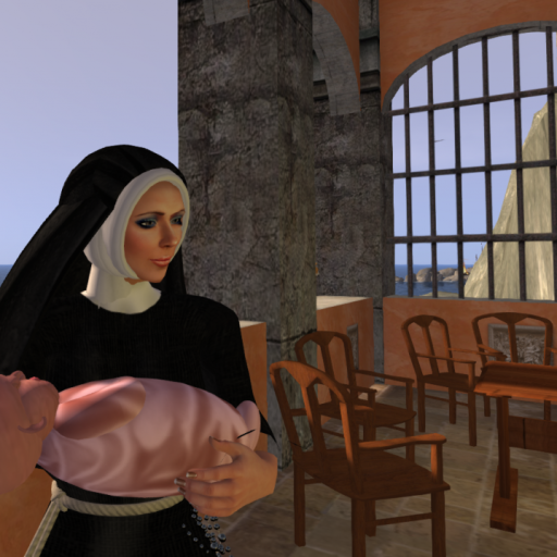 Sister Blissful brings Maria Valentina to the coffee house