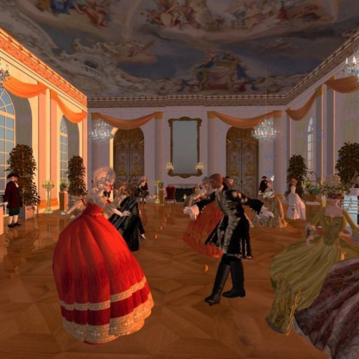 Masquerade Ball at Sanssouci.....