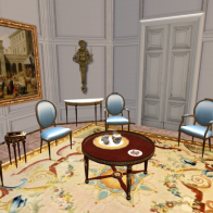 Tea with the Abb&eacute; Terray