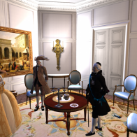 Tea with the Abb&eacute; Terray