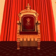 The Throne of George IV - Regency