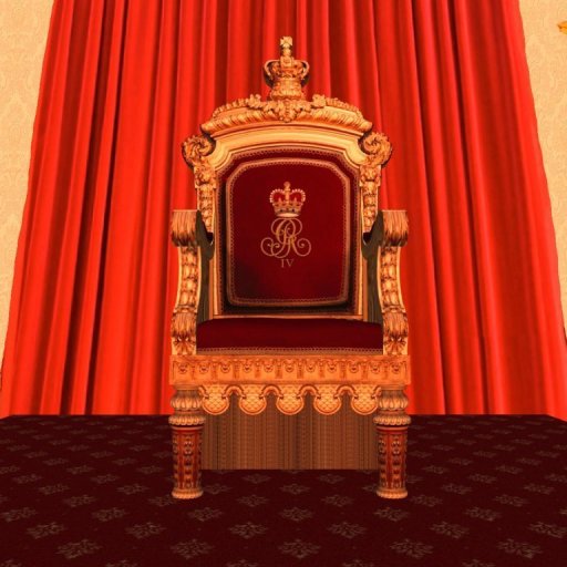 The Throne of George IV - Regency
