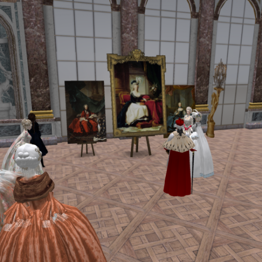 Marie-Antoinette paintings!