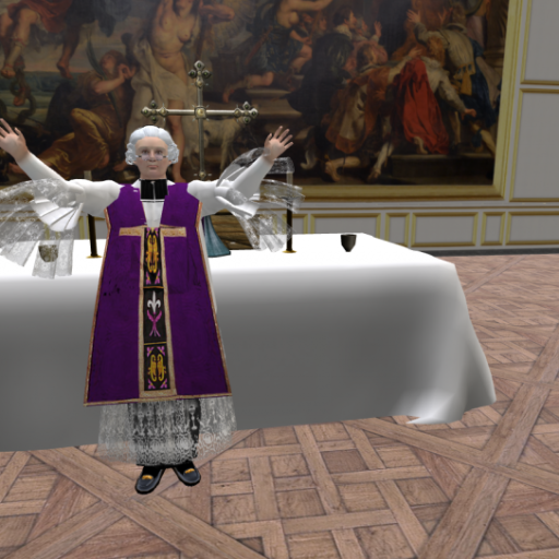 The Abbé Soldini Preaches a Sermon
