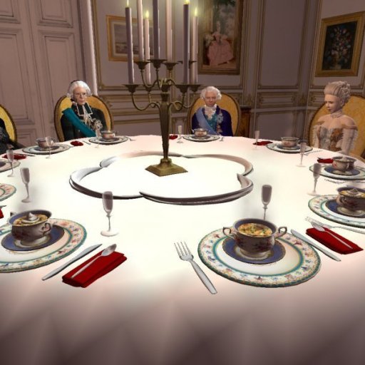 Dinner of the comtesse de Noialles