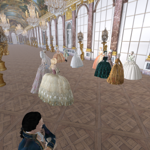 Gathering in the hall of mirrors!