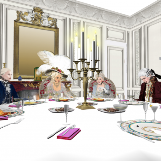 Dinner with the Duc de La Vauguyon