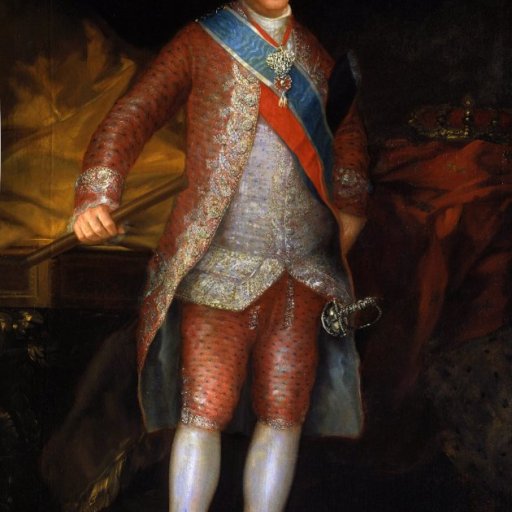 Portrait of His Catholic Majesty, King Carlos IV of Spain; 1789