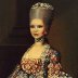 Portrait of Mariana Josefa Leonor Caterina de Baudin Portugal
