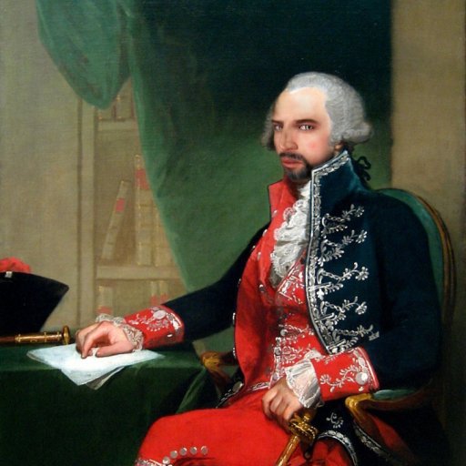 Portrait of don Guzmán Enrique de Orellana y Urquijo