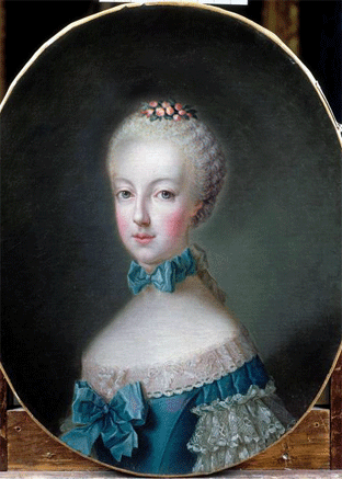 The changing fashions of Marie Antoinette