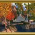 Fall in Aquitaine framed