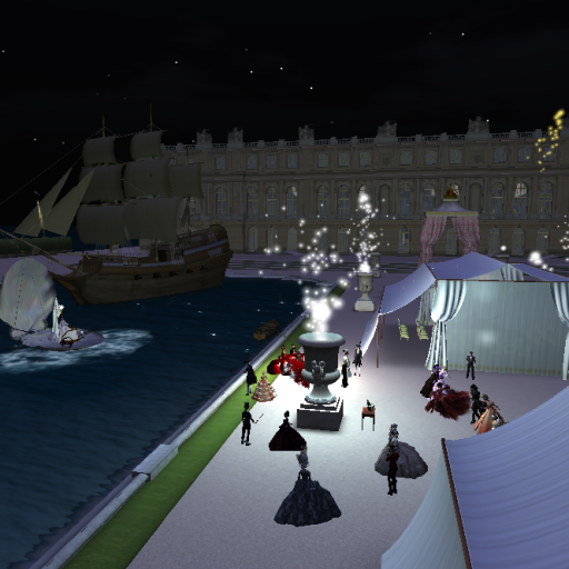 New Years Eve Ball, Castle Versailles ship battle_006