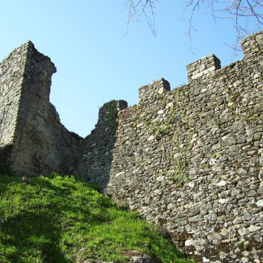 Allinges (fortress): outer wall