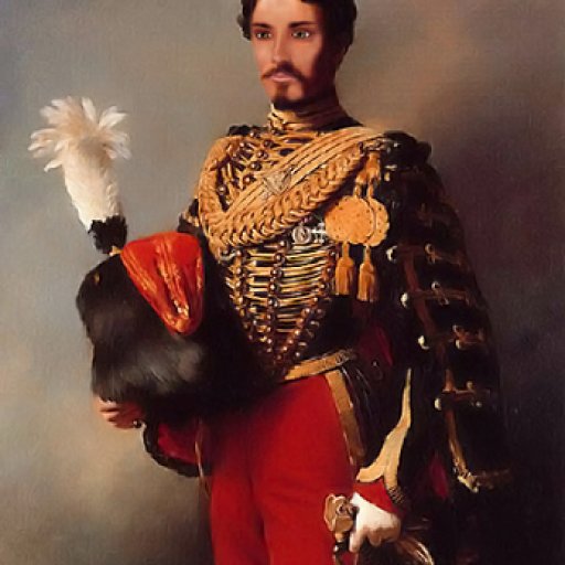 Sir Walter In 11th Cavalry (Prince Albert's Own) Regiment uniform