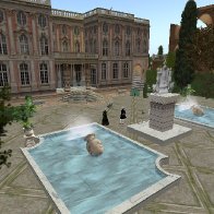 Royal gardens - Court of Sardinia