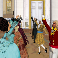 on danse le menuet &agrave; Versailles 2