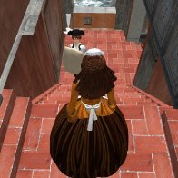 Cece reprimands the kitchen helper