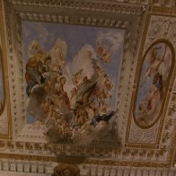 Ceiling in the Marble Hall Prgaue Castle