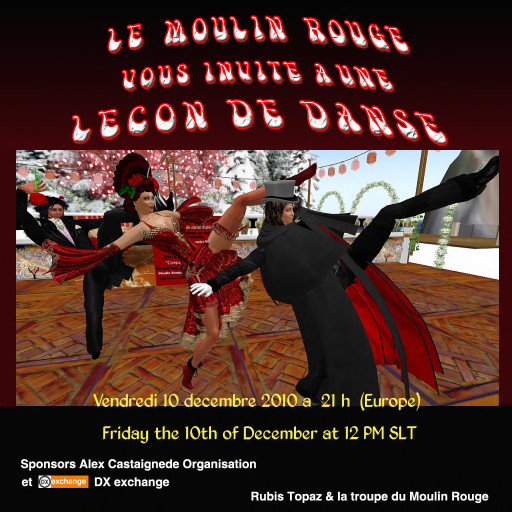 Affiche la lecon de danse