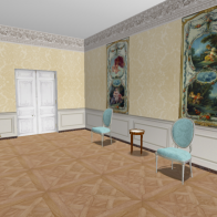 Ch&acirc;teau de Dampierre  ~ Antechamber